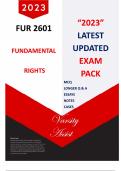 FUR2601 "2023" This is the latest updated Exam Pack for 2023 - Memos/Mcq/Notes/Asssignments/ Cases