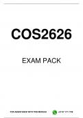 COS2626 EXAM PACK 2024