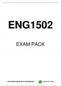 ENG1502 EXAM PACK 2024