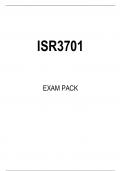 ISR3701 EXAM PACK 2023