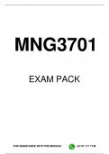 MNG3701 EXAM PACK 2023