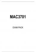 MAC3701 EXAM PACK 2023