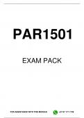 PAR1501 EXAM PACK 2023