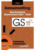 Samenvatting Geschiedenis Examen VWO 2024