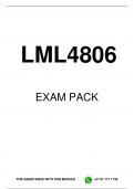 LML4806  EXAM PACK 2024