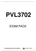 PVL3702 EXAM PACK 2024