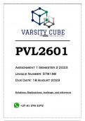 PVL2601 EXAM PACK 2023