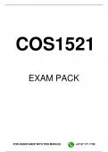 COS1521 EXAM PACK 2024