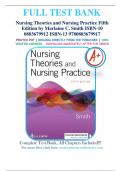  Nursing Theories and Nursing Practice 5th Edition By Marlaine C. Smith -Test Bank