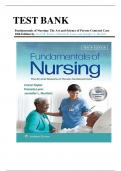 Test Bank for Fundamentals of Nursing 10th Edition by Taylor Chapter 1-47 | Complete Guide Newest Version 2023