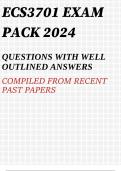 ECS3701 EXAM PACK 2024