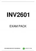 INV2601 EXAM PACK 2023