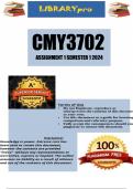 CMY3702 Assignment 1 Semester 1 - DUE 10 April 2024