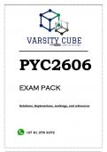 PYC2606 EXAM PACK 2023