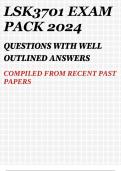 LSK3701 EXAM PACK 2024