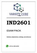 IND2601 EXAM PACK 2023