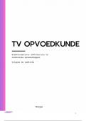 Samenvatting TV opvoedkunde TSO examencommissie 2024/2025