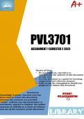 PVL3701 Assignment 1 Semester 2 2024 BUNDLE