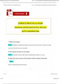 Cidesco Practical Exam Questions and Verified Correct Answers (2024 / 2025) 100% Guarantee Pass