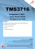 TMS3716 Assignment 3 2023