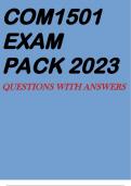 COM1501 EXAM PACK 2023