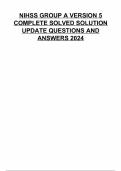 NIH STROKE SCALE GROUP A  PATIENT 1-6, GROUP B  PATIENT  1-6, GROUP C PATIENT  1-6, GROUP D PATIENT 1-6  ALL IN ONE 2023 LATEST UPDATE  