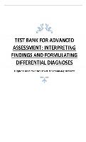 Test Bank for Advanced Assessment; Interpreting Findings and Formulating Differential Diagnoses, 4th Edition, Mary Jo Goolsby, Laurie Grubbs.pdf