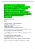 MKTG 361 Exam 1, MKT 3350 - Learnsmart Ch 3, MKT 3350 - Learnsmart Ch2, Marketing Chapter 1 Learnsmart, Principles of Marketing Chapter 5, Marketing Homework 5, IBM (Chapter 5 Connect Assignment), Marketing Chapter 4, Principles of Marketing Test 1,... 20