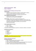 NR 224  EXAM 1, Study Guide (Version 3), NR 224 Fundamental, Chamberlain University