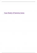 Case Study of Gemma Jones