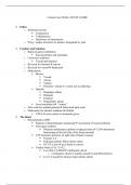 NR 340 CRITICAL CARE FINAL Study Guide, Chamberlain College of Nursing.