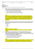 NR 340 HESI Exit Exam 1 -NR 340 HESI Week 8 FINAL EXAM-160 Q A, Chamberlain College of Nursing.