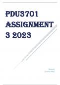 PDU3701 Assignment 3 2023