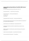 Ardms Abdomen Board Review Test With 100% Correct Answers 