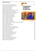 Test Bank For Foundations of Mental Health Care 6th Edition Morrison-Valfre , All Chapters Covered