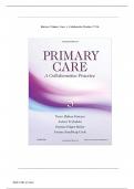 Test Bank for Primary Care - A Collaborative Practice, 5th Edition by Terry Mahan Buttaro