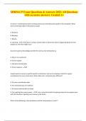 SHRM-CP Exam Questions & Answers 2022. All Questions with accurate answers. Graded A+