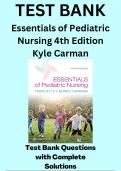 Essentials of Pediatric Nursing 4th Edition Kyle Carman Test Bank.Essentials of Pediatric Nursing 4th Edition Kyle Carman Test Bank.Essentials of Pediatric Nursing 4th Edition Kyle Carman Test Bank.Essentials of Pediatric Nursing 4th Edition Kyle Carman T