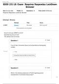 BIOD 151 L8: Exam- Requires Respondus LockDown Browser
