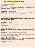 wits study guide practice exams Questions and Answers Course Wits Institution Wits Personal Trainer Certification Practice Exam #1 1.)_________________ is the most important source of immediate energy which lasts about 3 - 5 seconds (Ch. 4, P. 66) - Answe