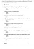 Statistical Techniques in Business and Economics, 19e Douglas Lind, William Marchal, Samuel Wathe (Solution Manual with Test Bank)	