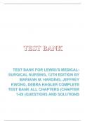 Test banks for Msn nursing degrees guaranteed pass all subjects with all chapters and books covered 2023 Latest uldated