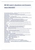  docs needed to pass the exam  bundled(All  the Exam;NR 503 week 2,,Questions and Answers,NR 503 Week 8 Final Quiz Population Health Epidemiology and Statistical Principles,,Complete/ Final Quiz Population Health Epidemiology and Statistical Principles,, 