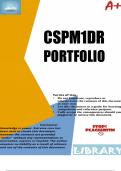 CSPM1DR PORTFOLIO 2023