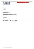 GCE Chemistry A H032/01: Breadth in chemistry AS Level