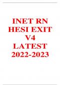  INET RN HESI EXIT V4 LATEST 2022-2023