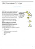 ABS2 samenvatting partum osteologie 1e ZIT GEHAALD!