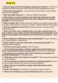 NAPSRX Test/ 1. How are drugs sorted into therapeutic groups and classes? (GRADED) Course PHARMACEUT CNPR Institution University Of Phoenix NAPSRx Final Exam NAPSRX Test 1. How are drugs sorted into therapeutic groups and classes? A. first by the conditio