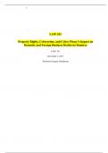 LAW 531  Property Rights, Cybercrime, and Cyber Piracy’s Impact on Domestic and Foreign Business Heriberto Ramirez  LAW/ 531