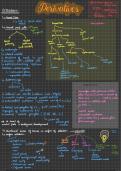 Derivatives of ectoderm, mesoderm and endoderm